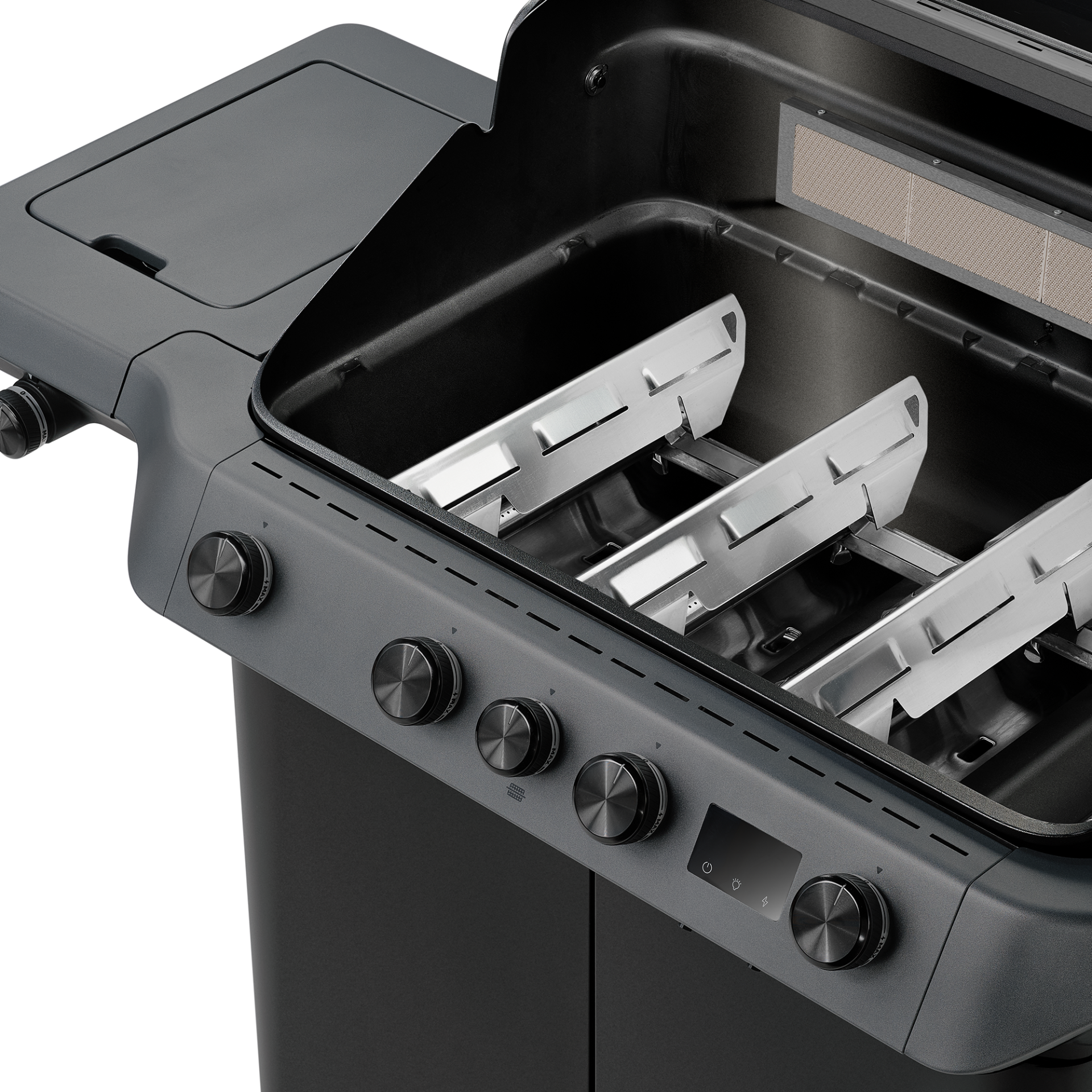 Rösle Blazeflame Master 4 detailansicht grillfläche ohne rost